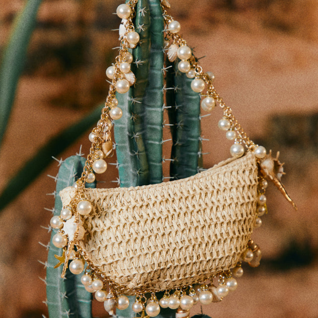 Bali Seashell Pearl Handbag