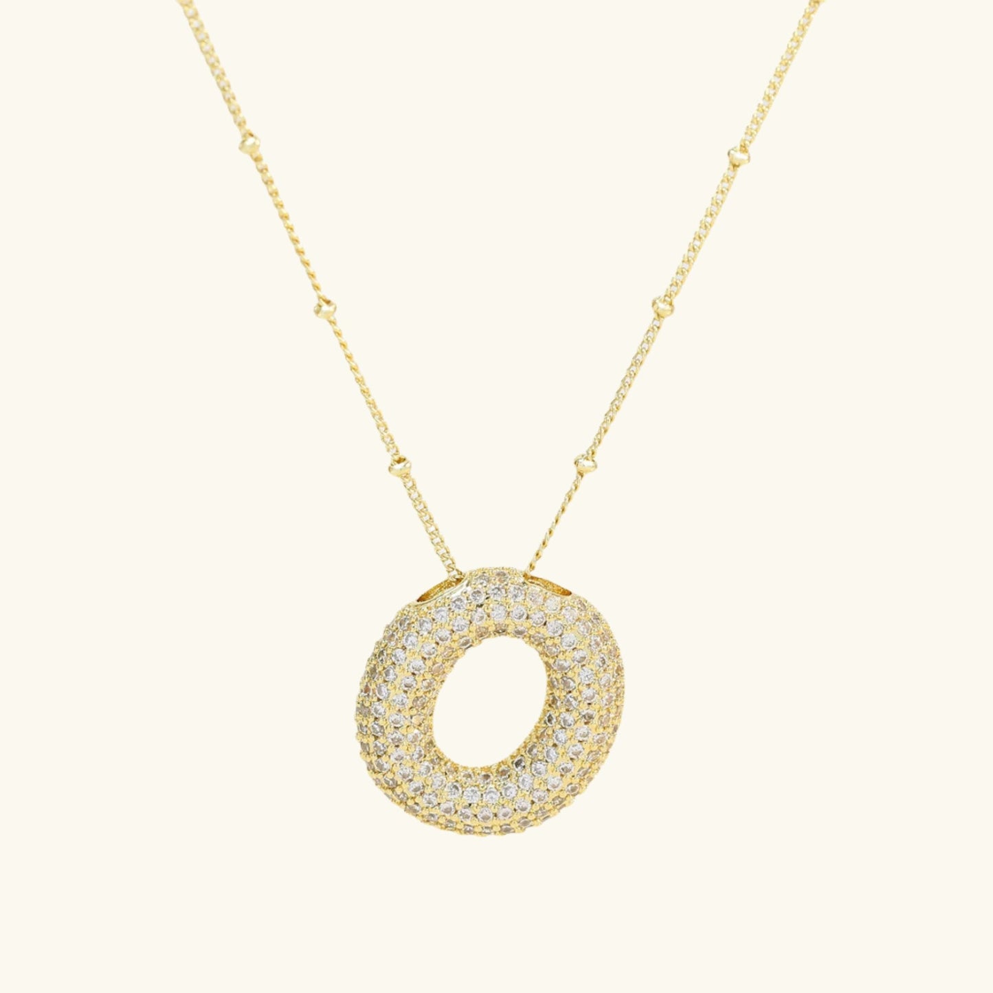 Bubble Letter Necklace