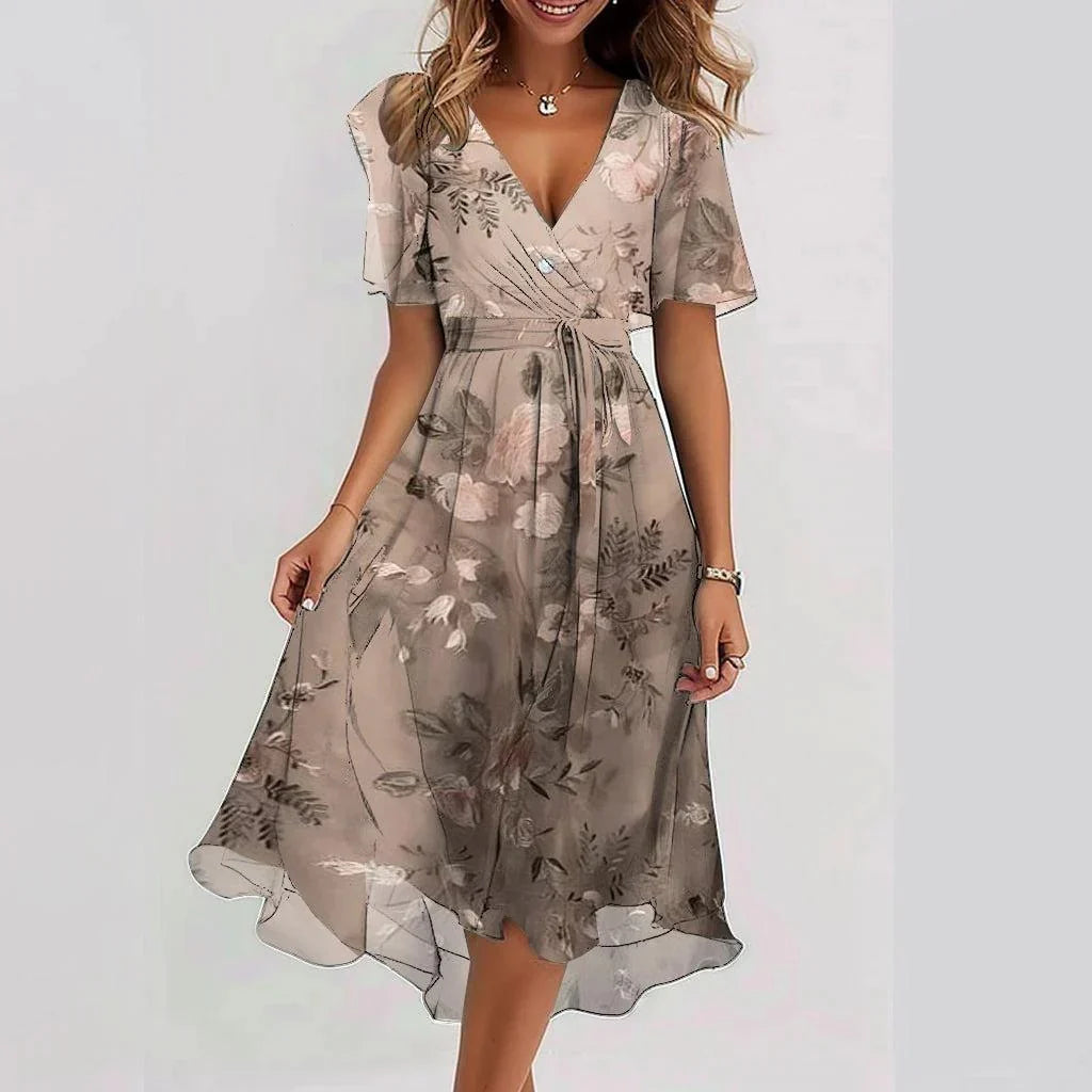 Grace™ Elegantes Kurzarmkleid