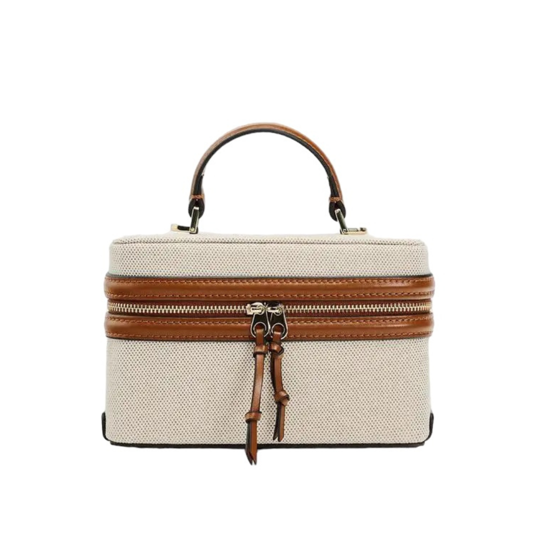 Canvas Top Handle Bag