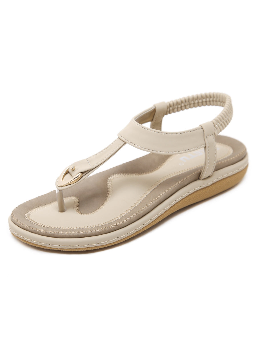 SIKETU | SIGNATURE SLINGBACK-SANDALEN MIT T-RIEMEN 