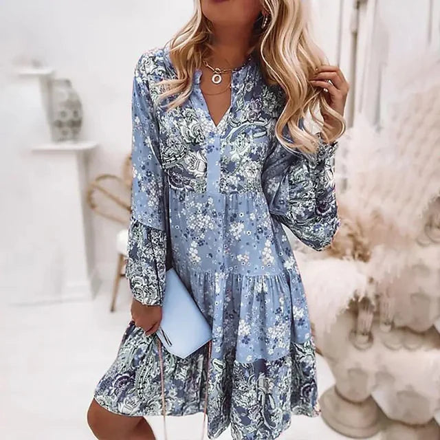 Ara Kleid mit Blumendruck