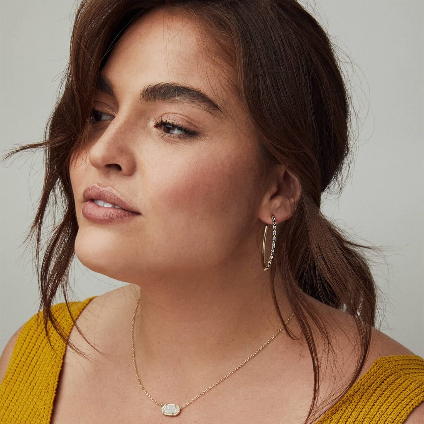 Collar con piedra natal Aura