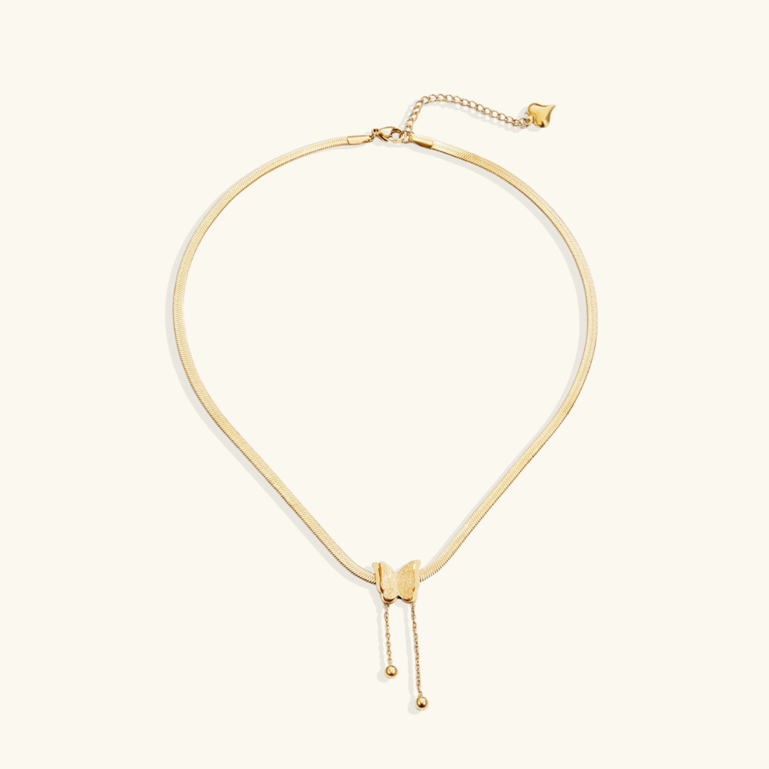 Collar de mariposa Bettina