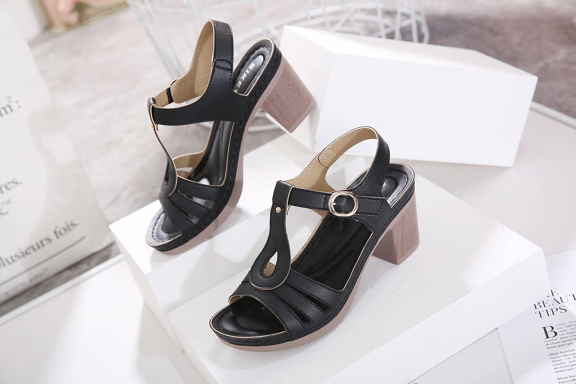 Cut Out Taina Sandals - SIKETU