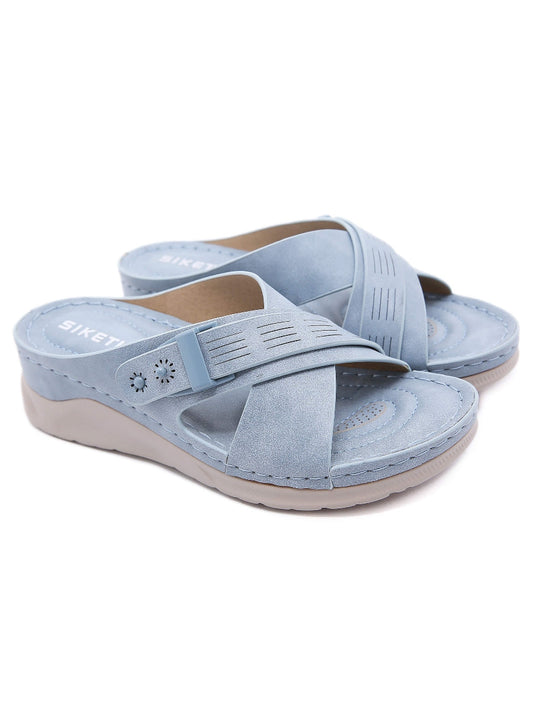 Sandalias Jolie con aberturas entrecruzadas - SIKETU 
