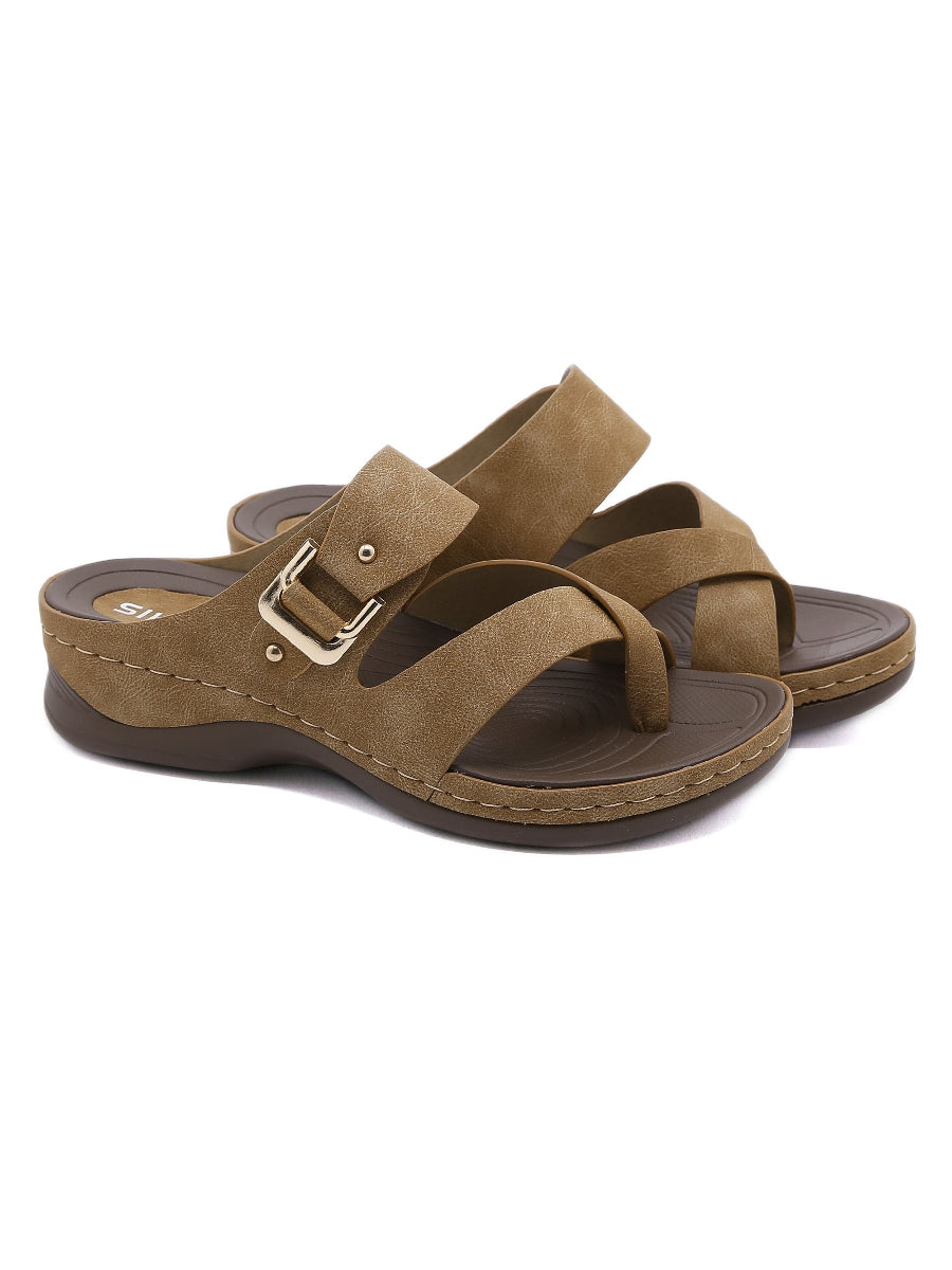 Sandalias cómodas con tiras y sin cordones - SIKETU