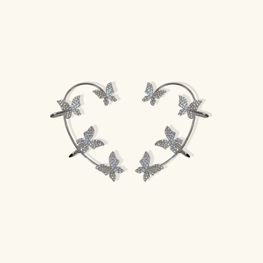 Pendientes de mariposa