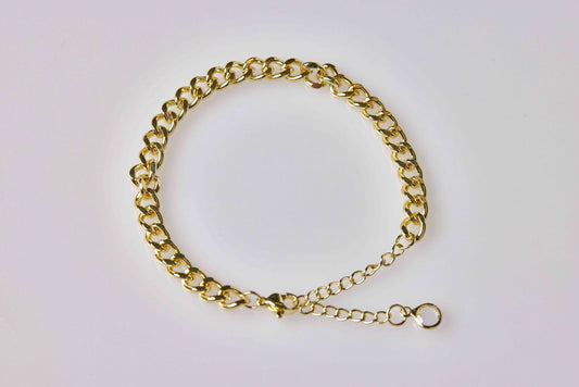 Pulsera con espirales de champán 