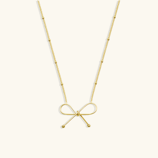 Collar de lazo delicado