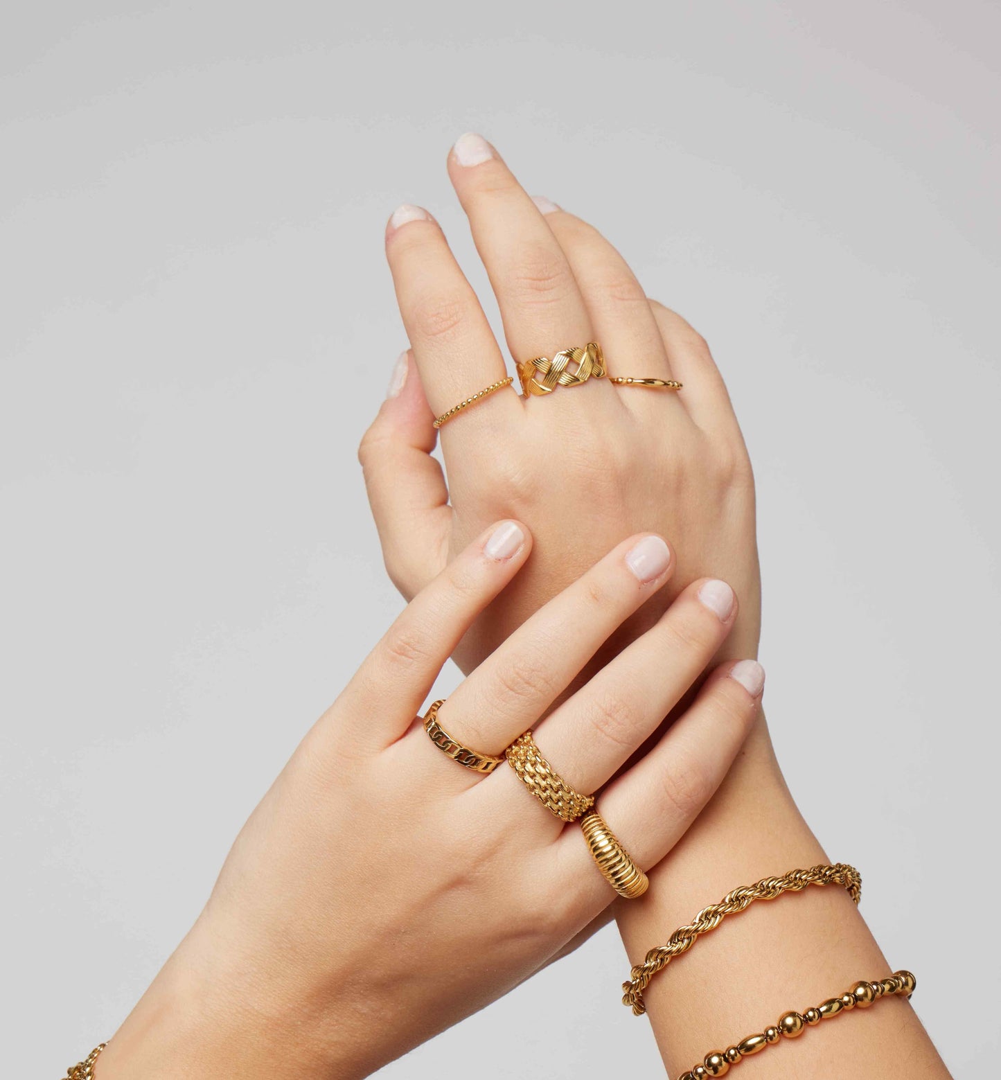 Thin Caviar Ring