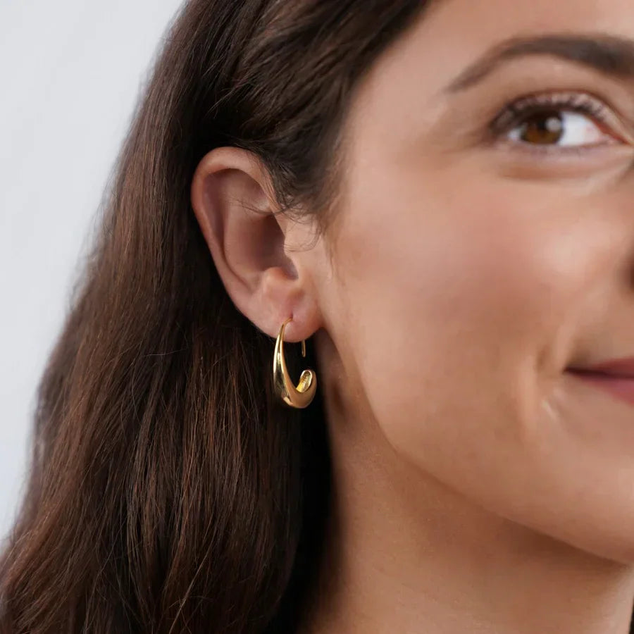 Pendientes de aro Delilah