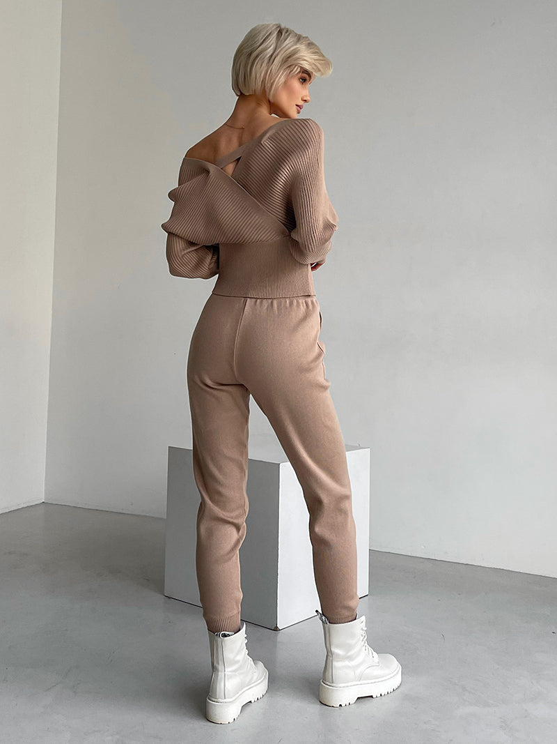 Jenni | Off-the-Shoulder Top and Pants Set