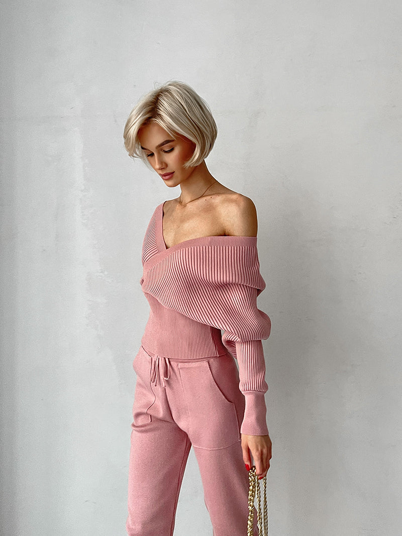 Jenni | Off-the-Shoulder Top and Pants Set