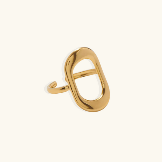 Goldener Hohlring