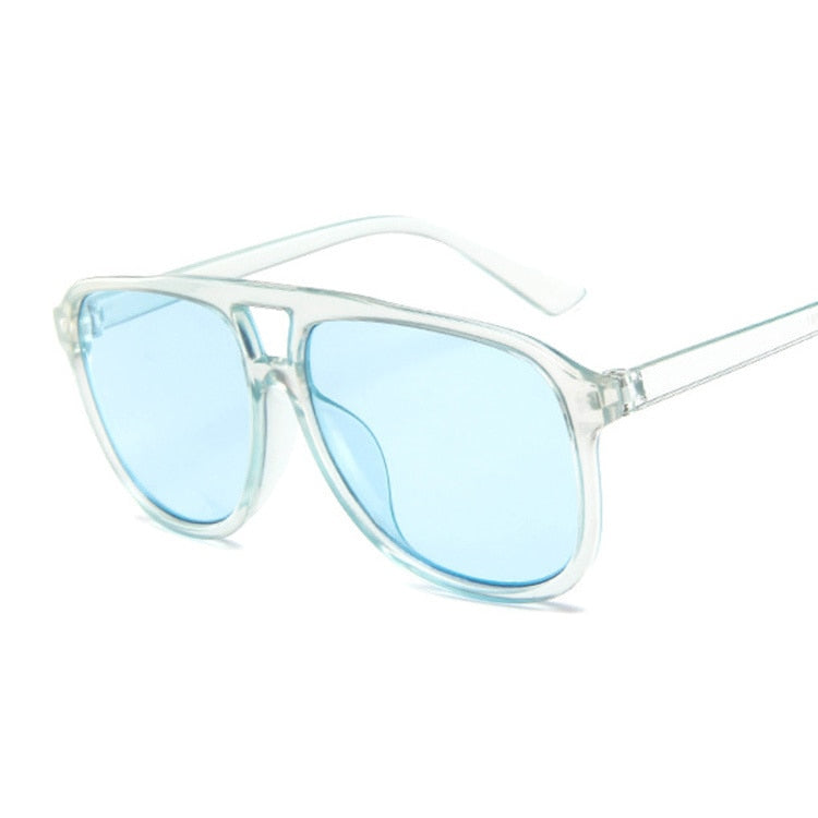 Retro Oversized Pilot Sunglasses