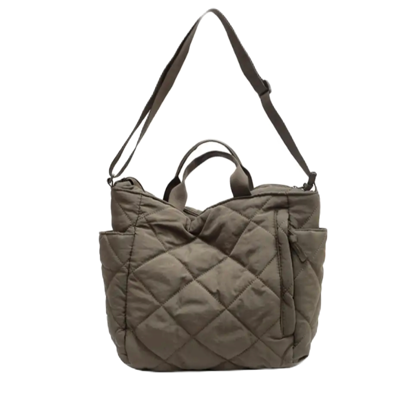 Large Quilted Tote Bag