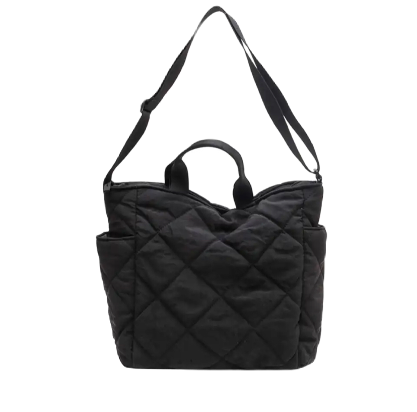 Large Quilted Tote Bag