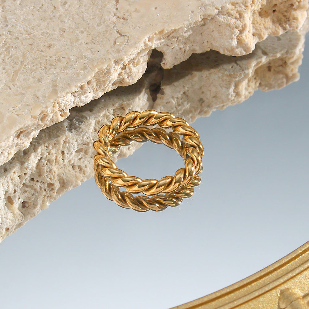 Efeu Twist Ring