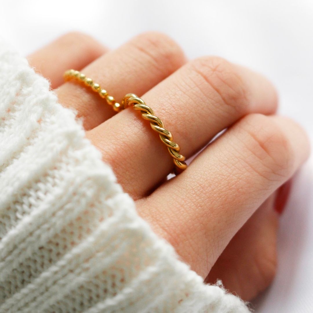 Efeu Twist Ring