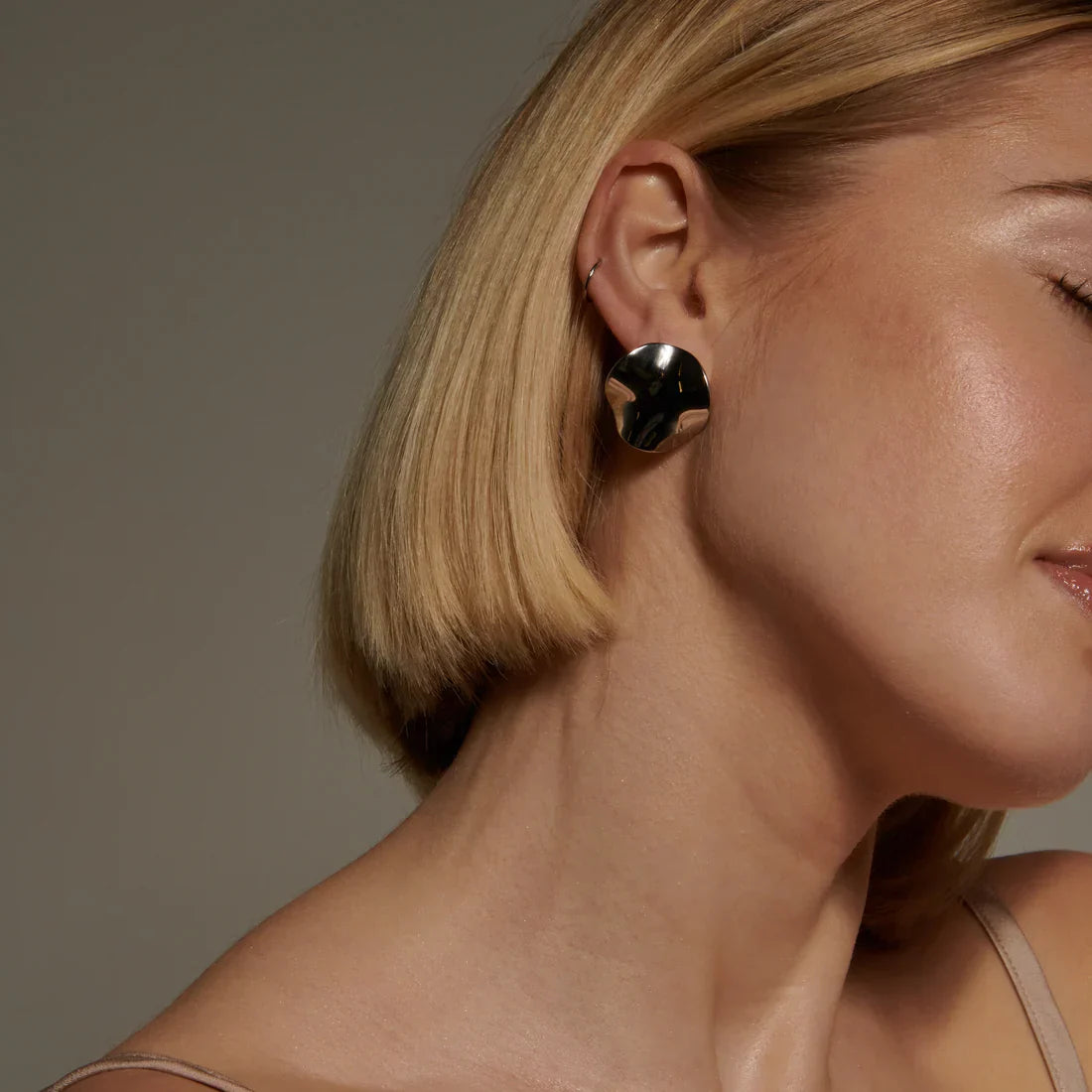Dayna Disc Earrings