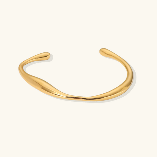 Brazalete de oro Zoey