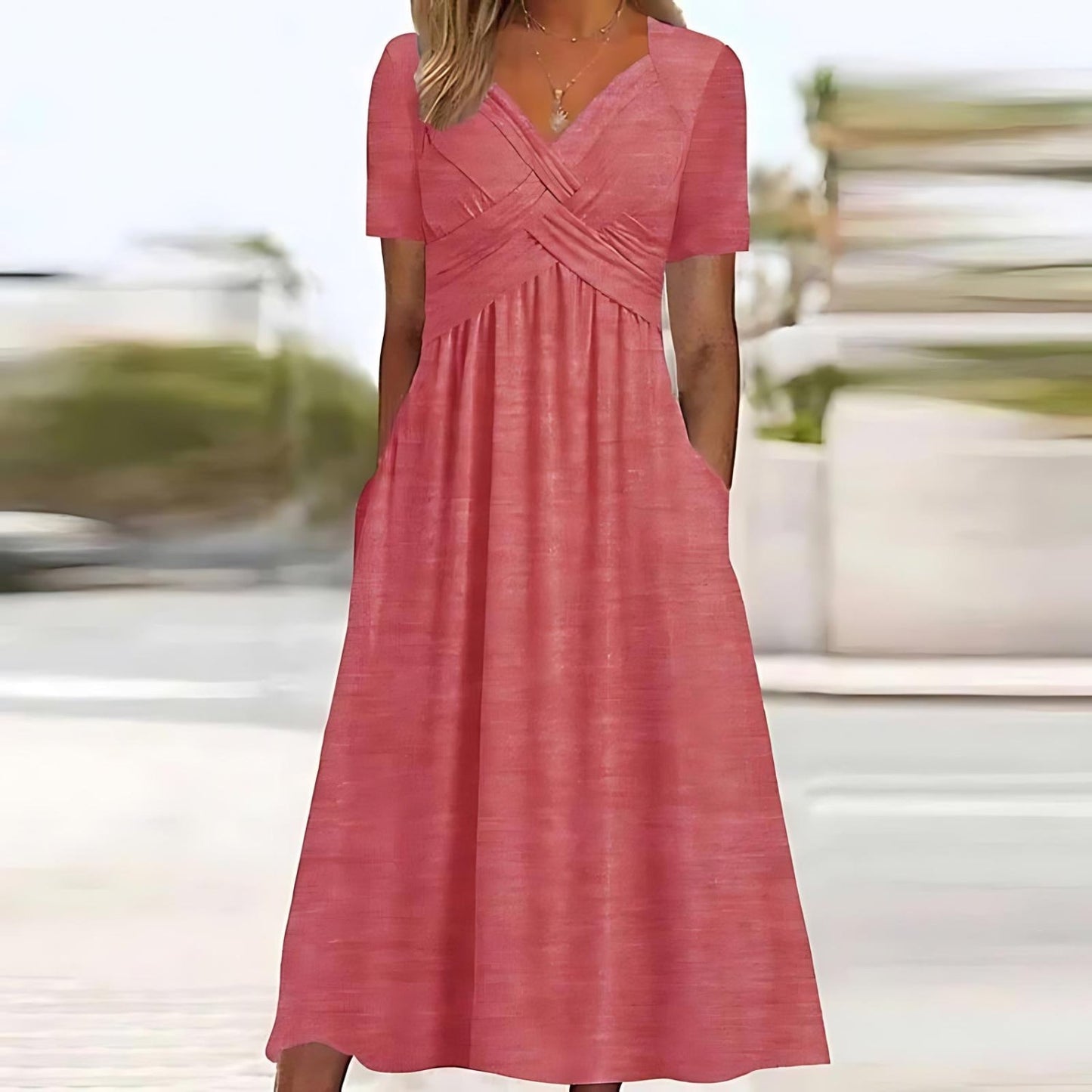 Azure | Grace Flattering Dress
