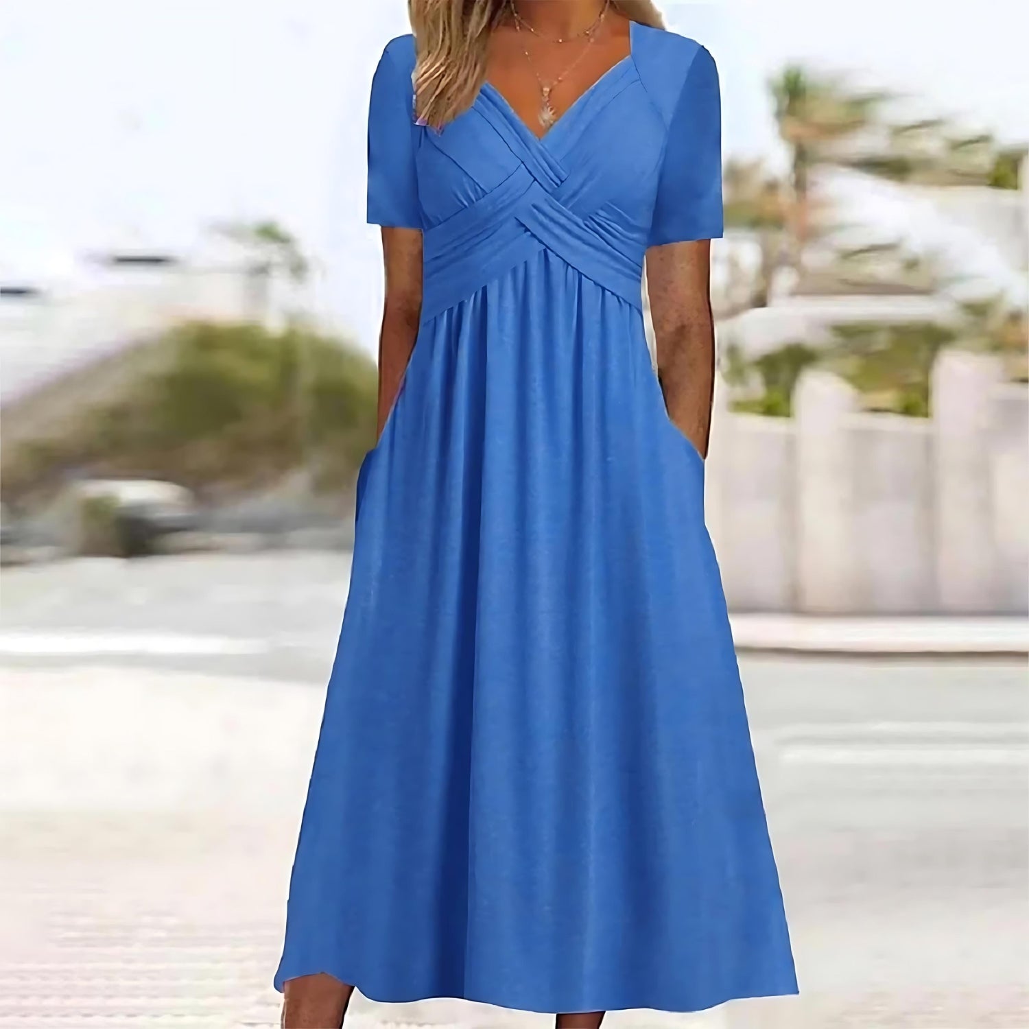 Azure | Vestido favorecedor Grace