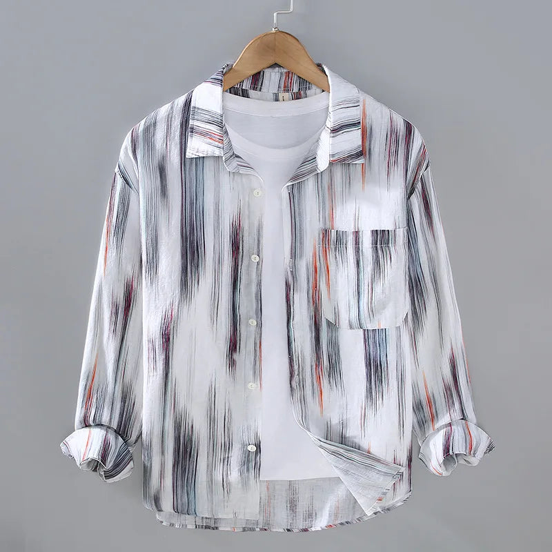 Shirt Linen Umberto VES - No.4