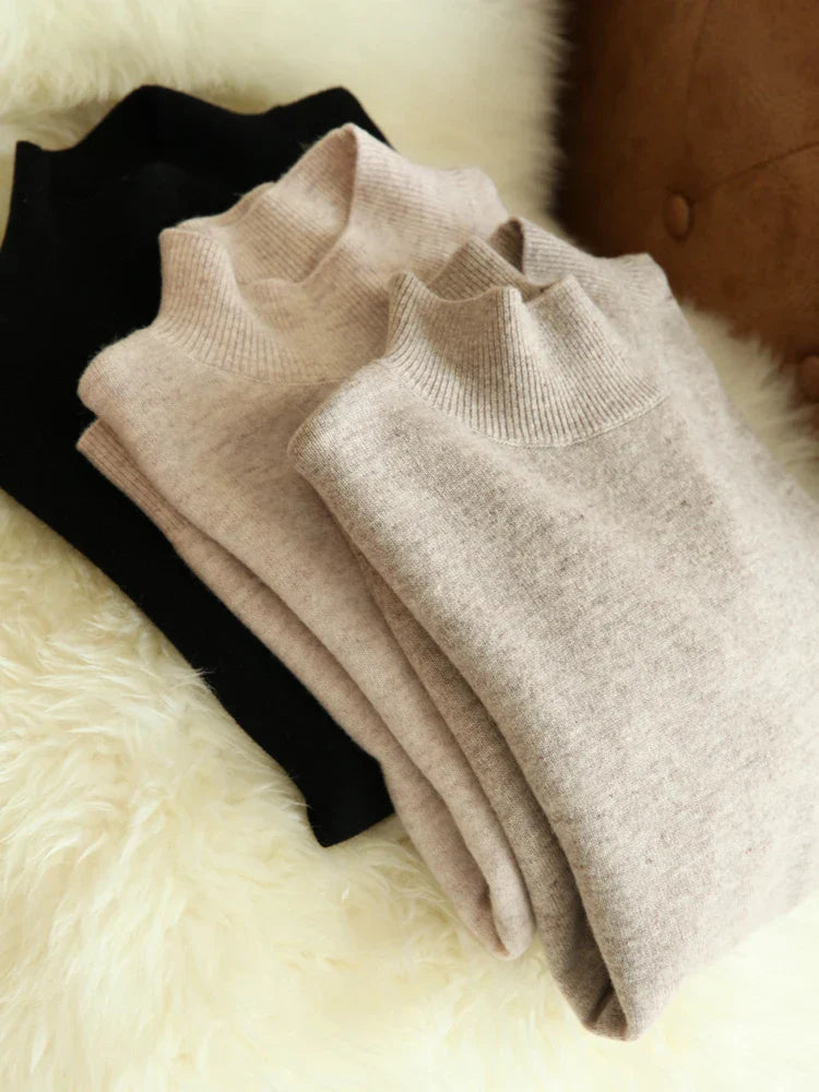 Oliva | Luxury turtleneck sweater