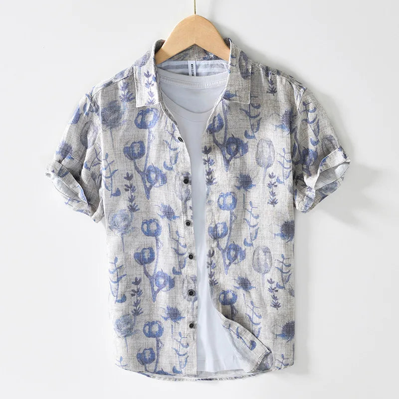 Camisa Edoardo Speciale Lino VES - No.56