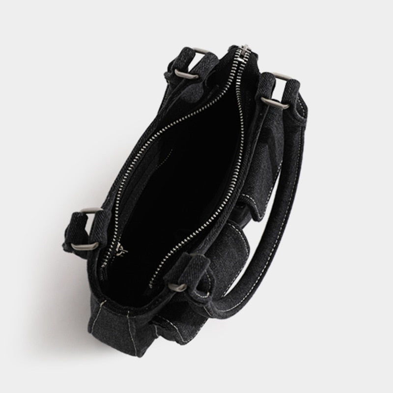 Canvas Denim Mini Bag
