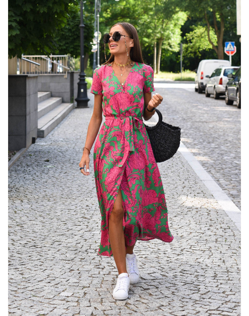 Taylor - Elegantes Blumenkleid 