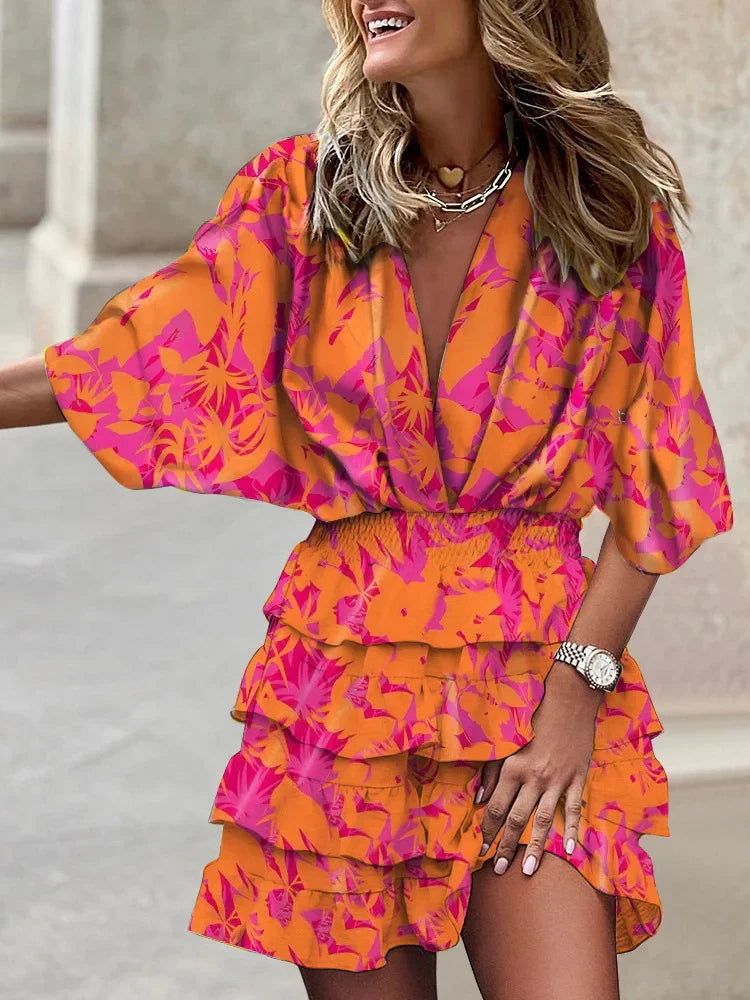 Stephanie™ Ruffled Casual Dress