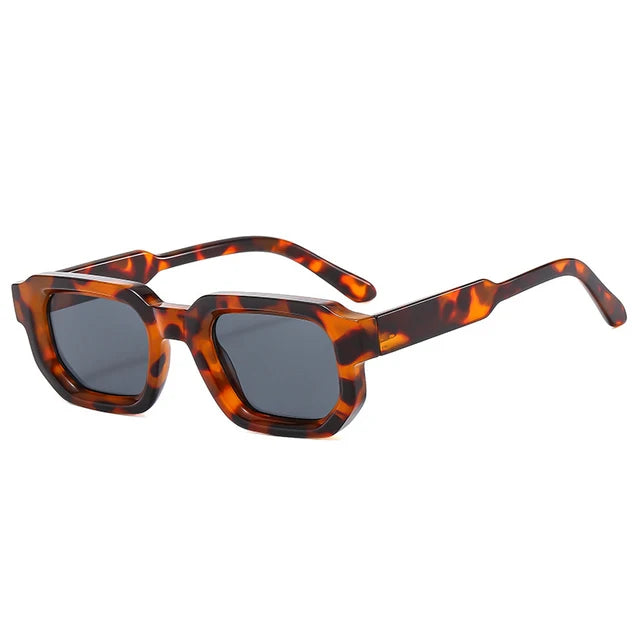 Vierkante Zonnebril - Vintage & UV400 Bescherming - Shades