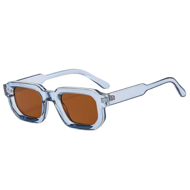 Vierkante Zonnebril - Vintage & UV400 Bescherming - Shades