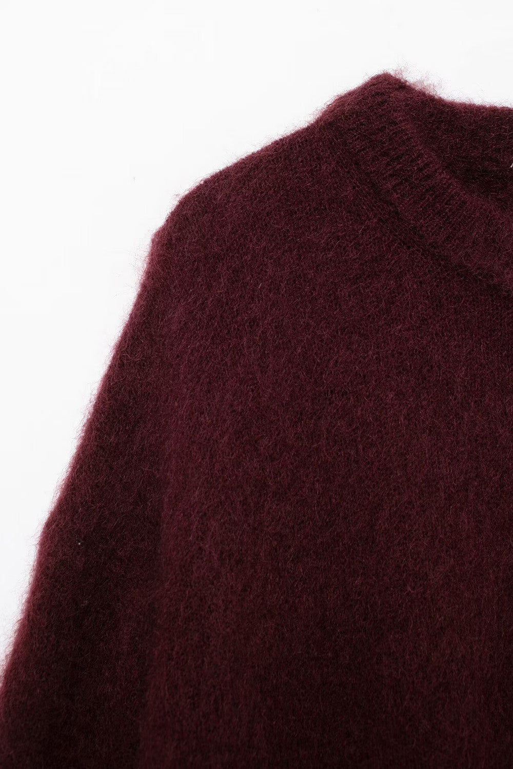 Tess | Viral Burgunder Pullover