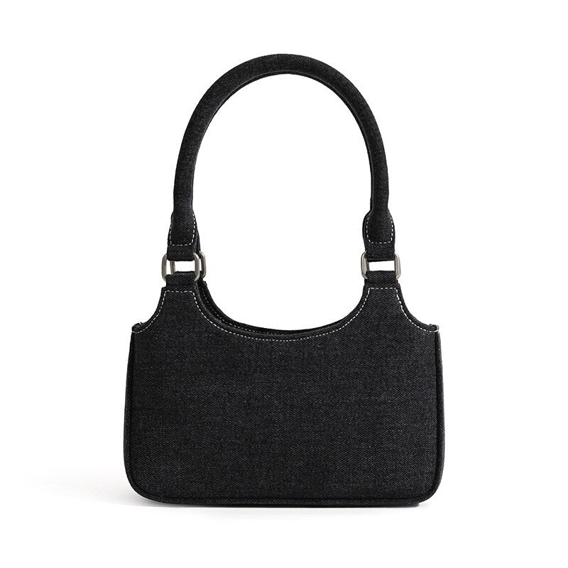 Canvas Denim Mini Bag