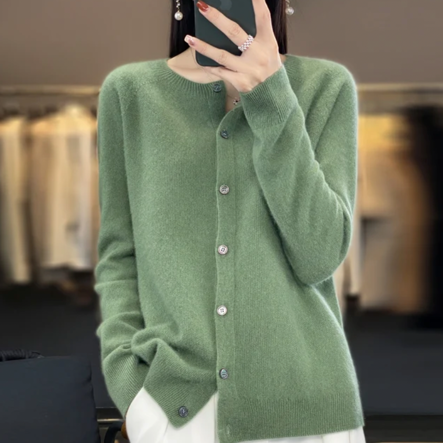 Annika™ | Luxuriöse Wolljacke