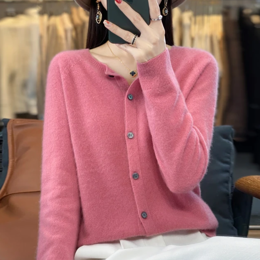 Annika™ | Luxuriöse Wolljacke