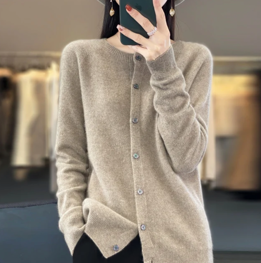 Annika™ | Luxuriöse Wolljacke