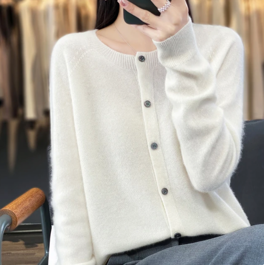 Annika™ | Luxuriöse Wolljacke
