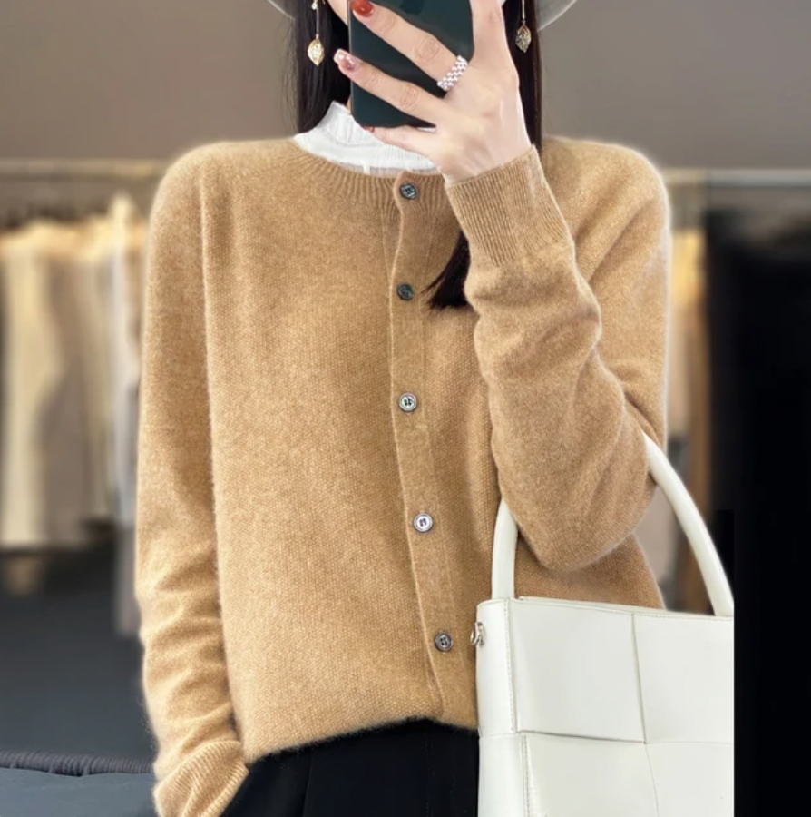 Annika™ | Luxuriöse Wolljacke
