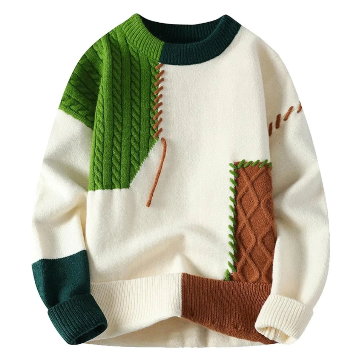 Brunetta™ | Patchwork sweater