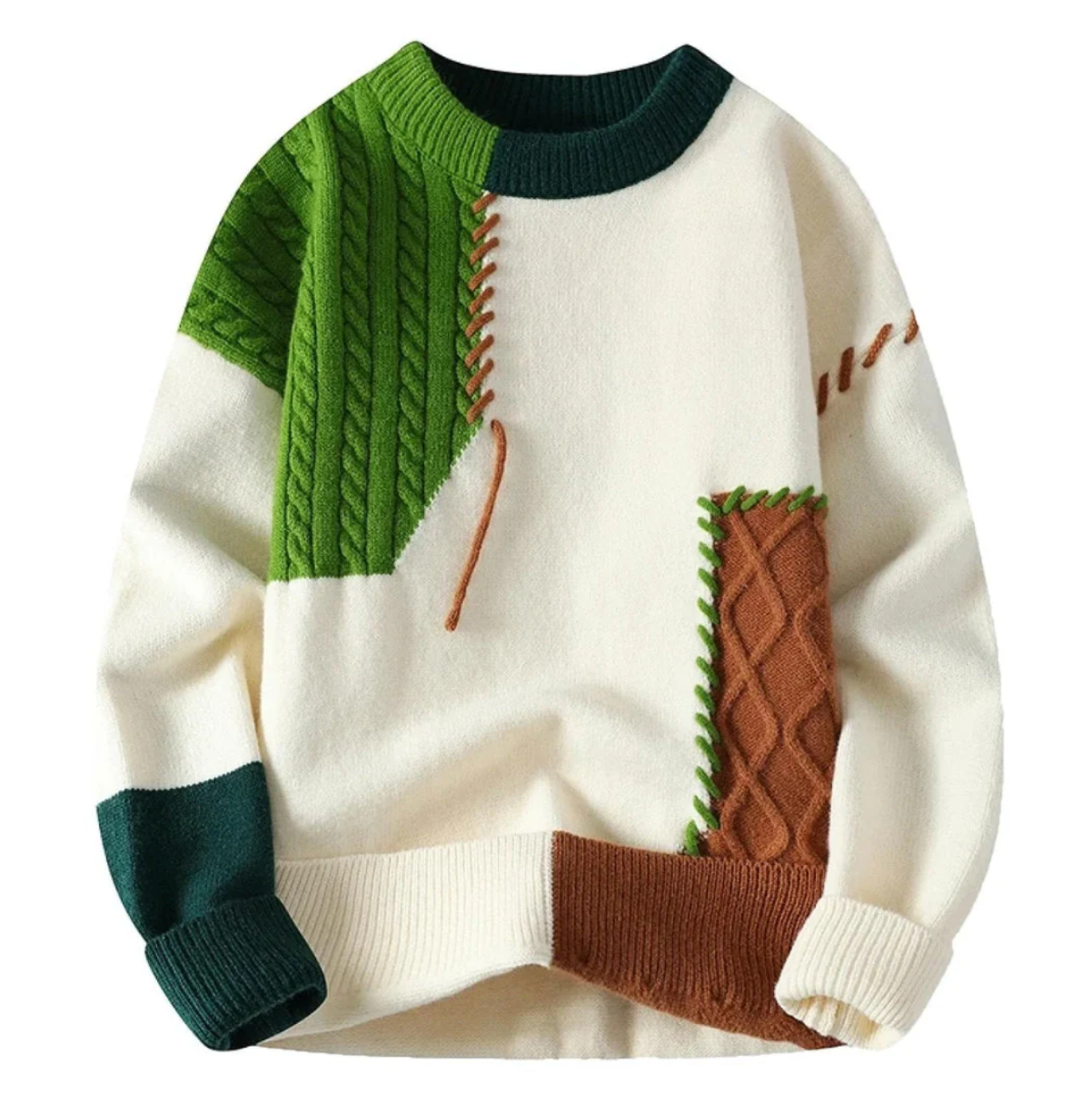 Brunetta™ | Patchwork-Pullover