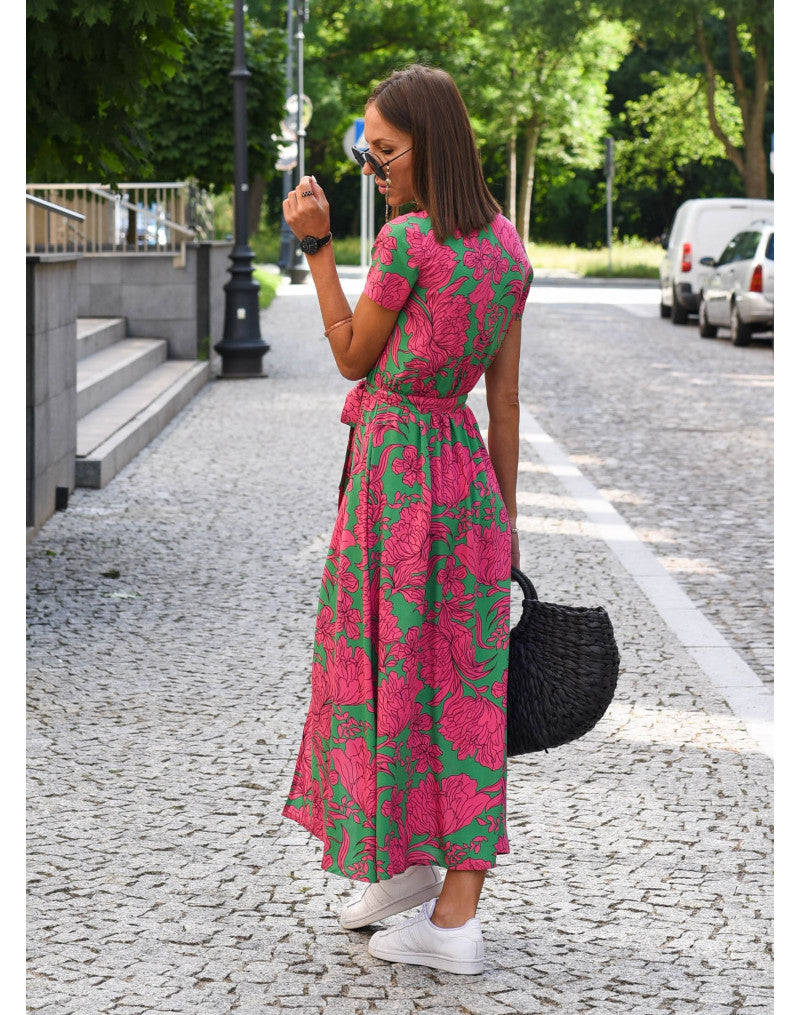 Taylor - Elegantes Blumenkleid 