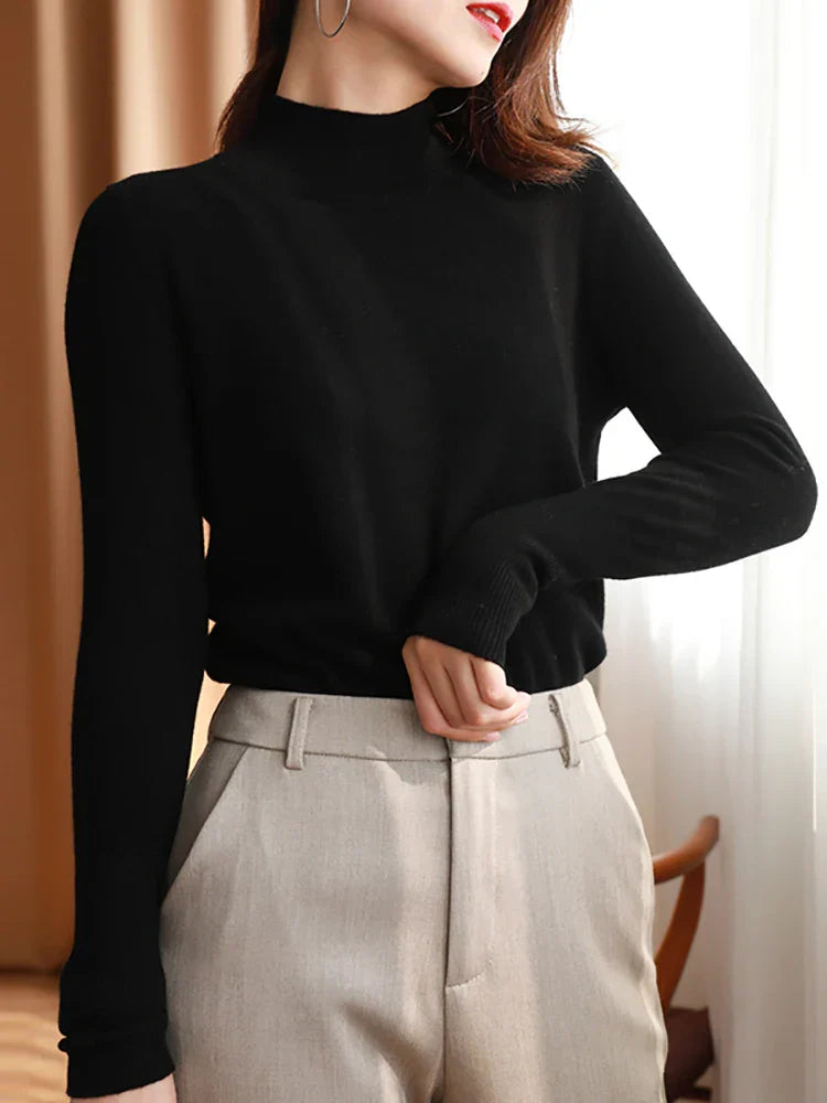 Oliva | Luxury turtleneck sweater