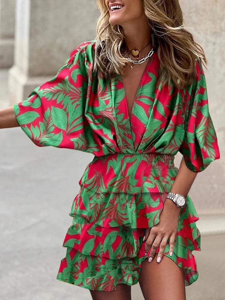 Stephanie™ Ruffled Casual Dress