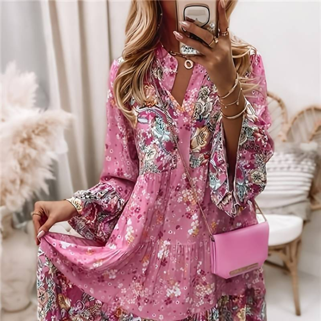 Ara Kleid mit Blumendruck