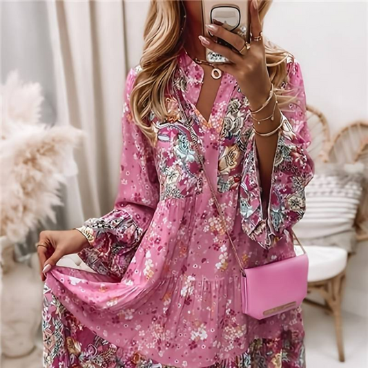 Ara Kleid mit Blumendruck